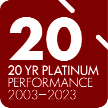 Superratings Platinum Pension 2023 logo