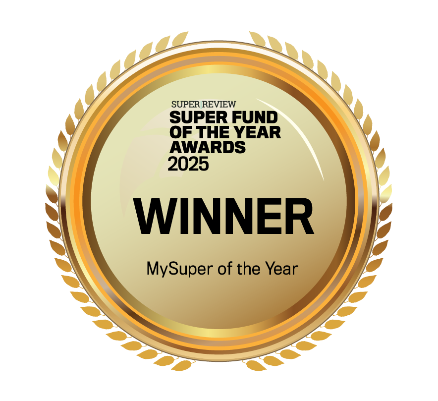 Super Review MySuper of the Year winner 2025 award