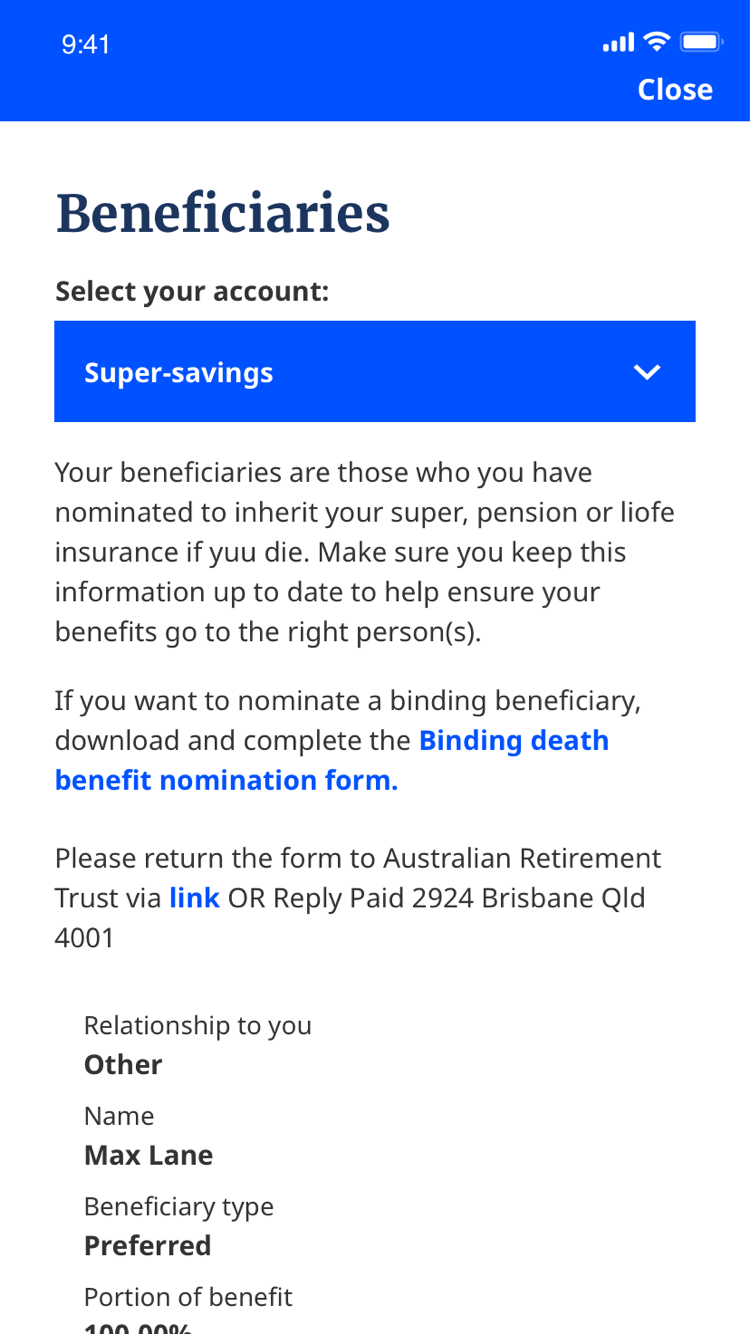 App screen 6