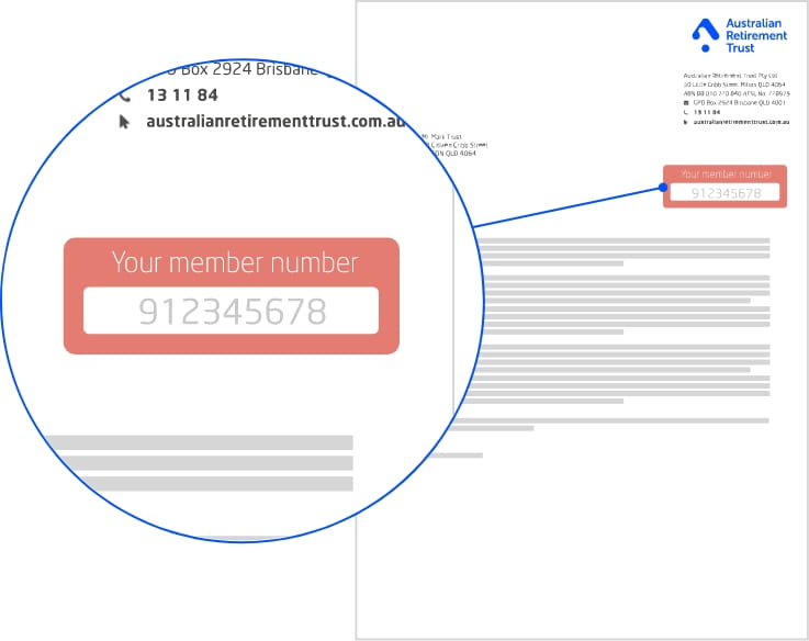 find my member number australian super