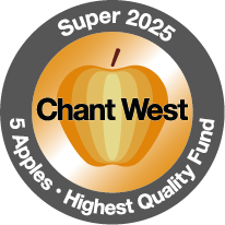 Chant West award badge