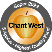 Chant West award badge
