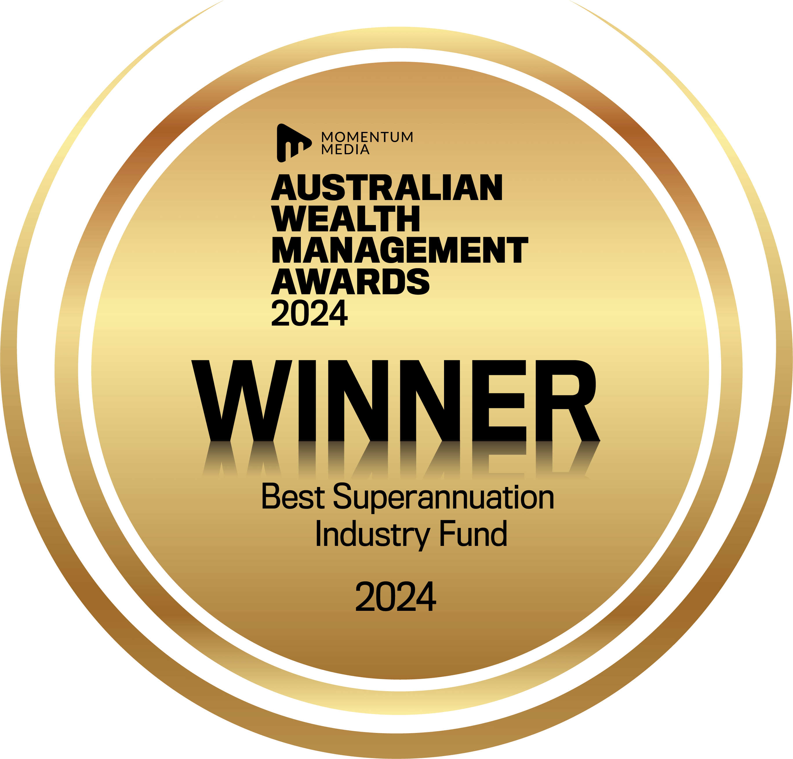 Australian Wealth Management award badge