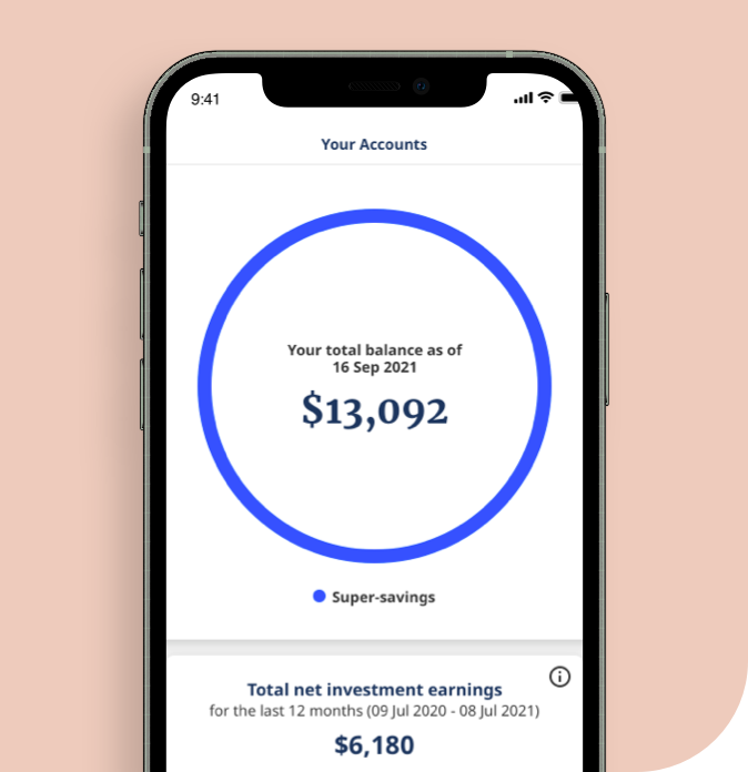 Australian Retirement Trust mobile app preview