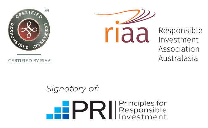 Responsible investing industry logos